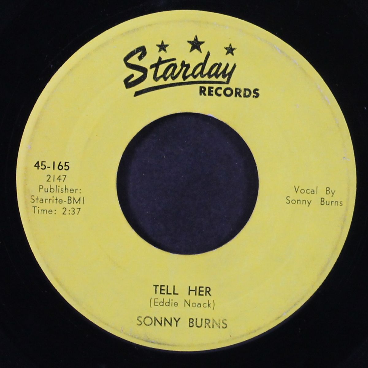heartbroken me / tell her by SONNY BURNS & GEORGE JONES