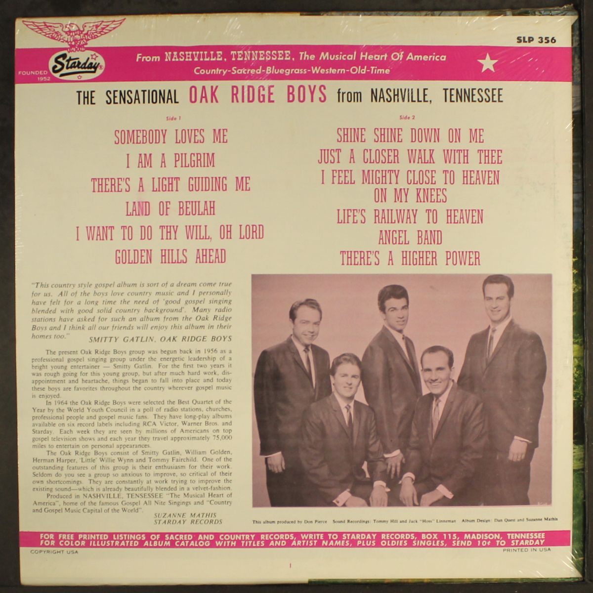 sensational by OAK RIDGE BOYS