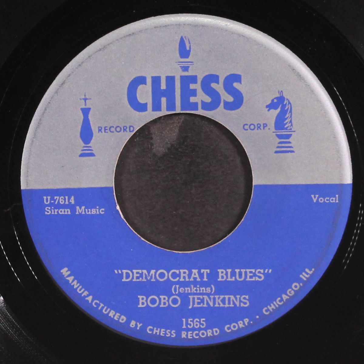 democrat blues / bad luck & trouble by BOBO JENKINS