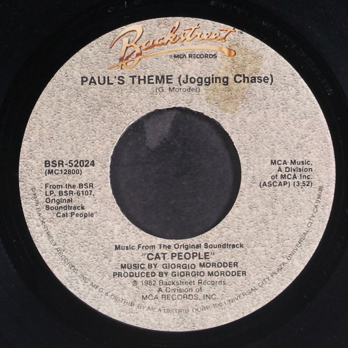 cat people (putting out fire) / paul's theme by DAVID BOWIE