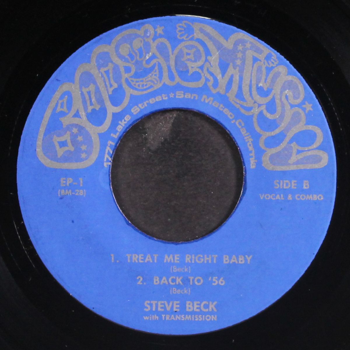 treat me right baby + 3 by STEVE BECK WITH TRANSMISSION