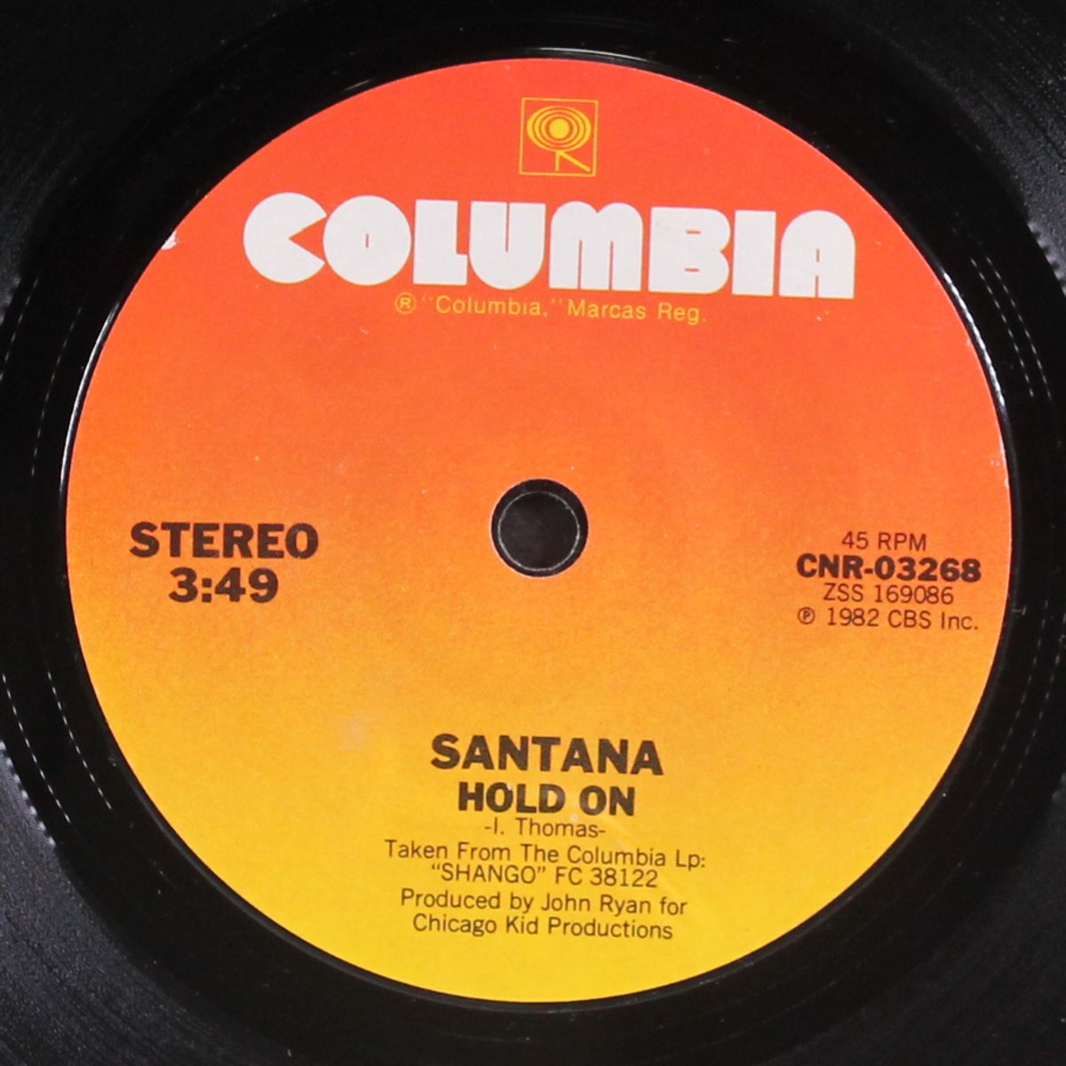 hold on by SANTANA