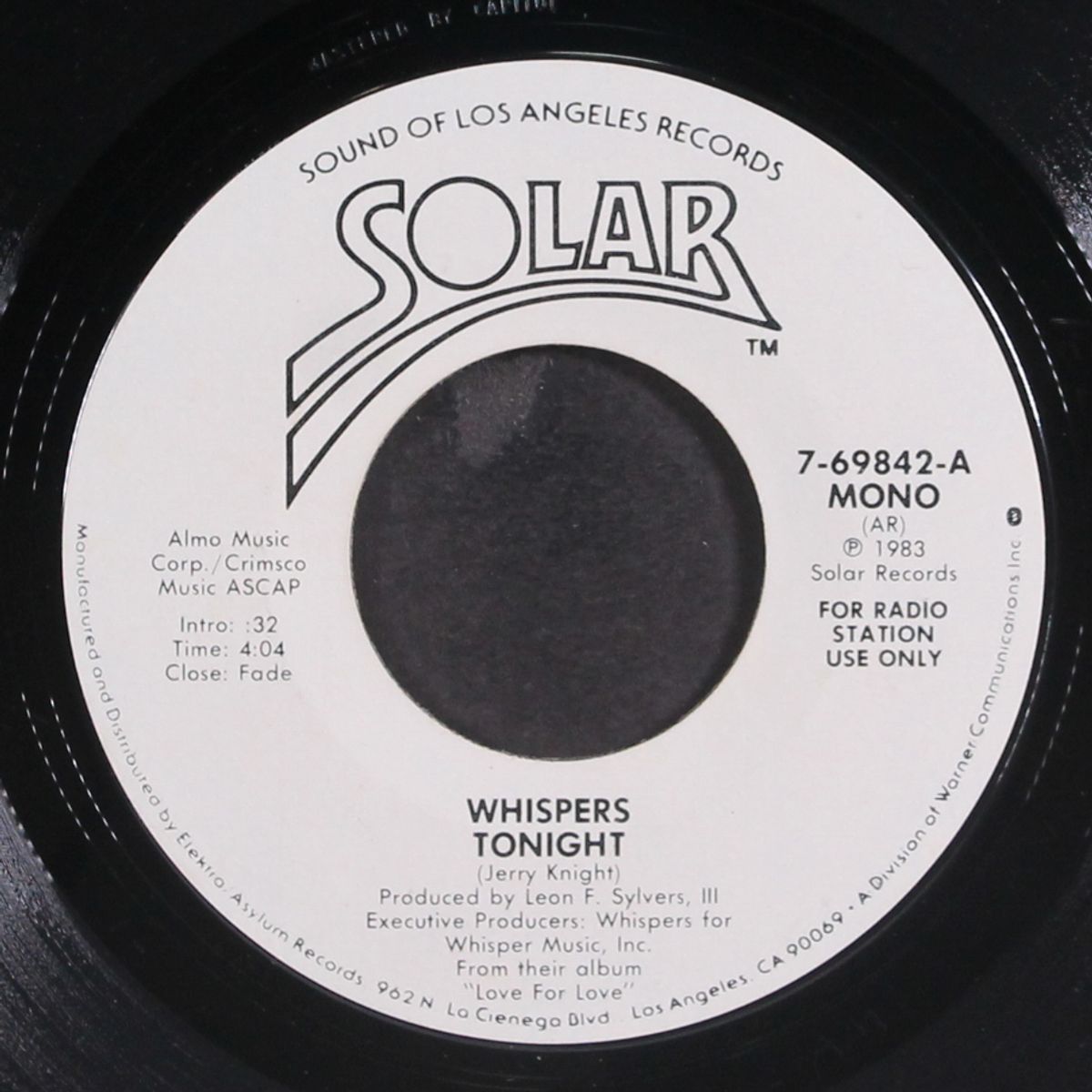 tonight by WHISPERS
