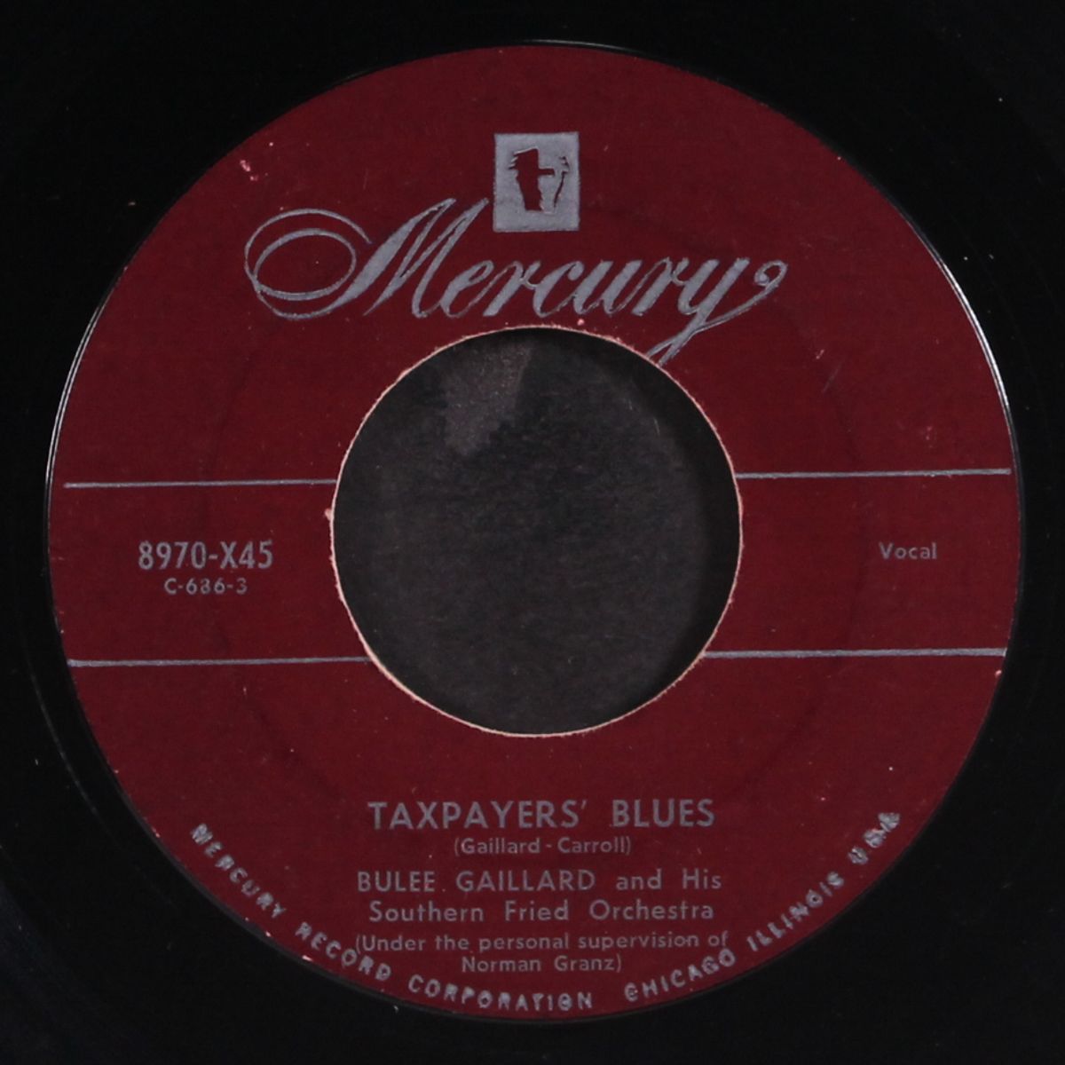 taxpayer's blues / eatin' with the boogie by BULEE GAILLARD