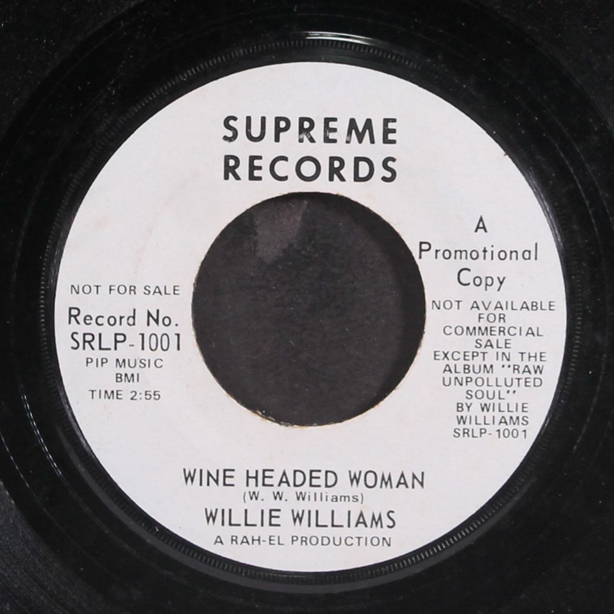 wine headed woman / detroit blues by WILLIE WILLIAMS