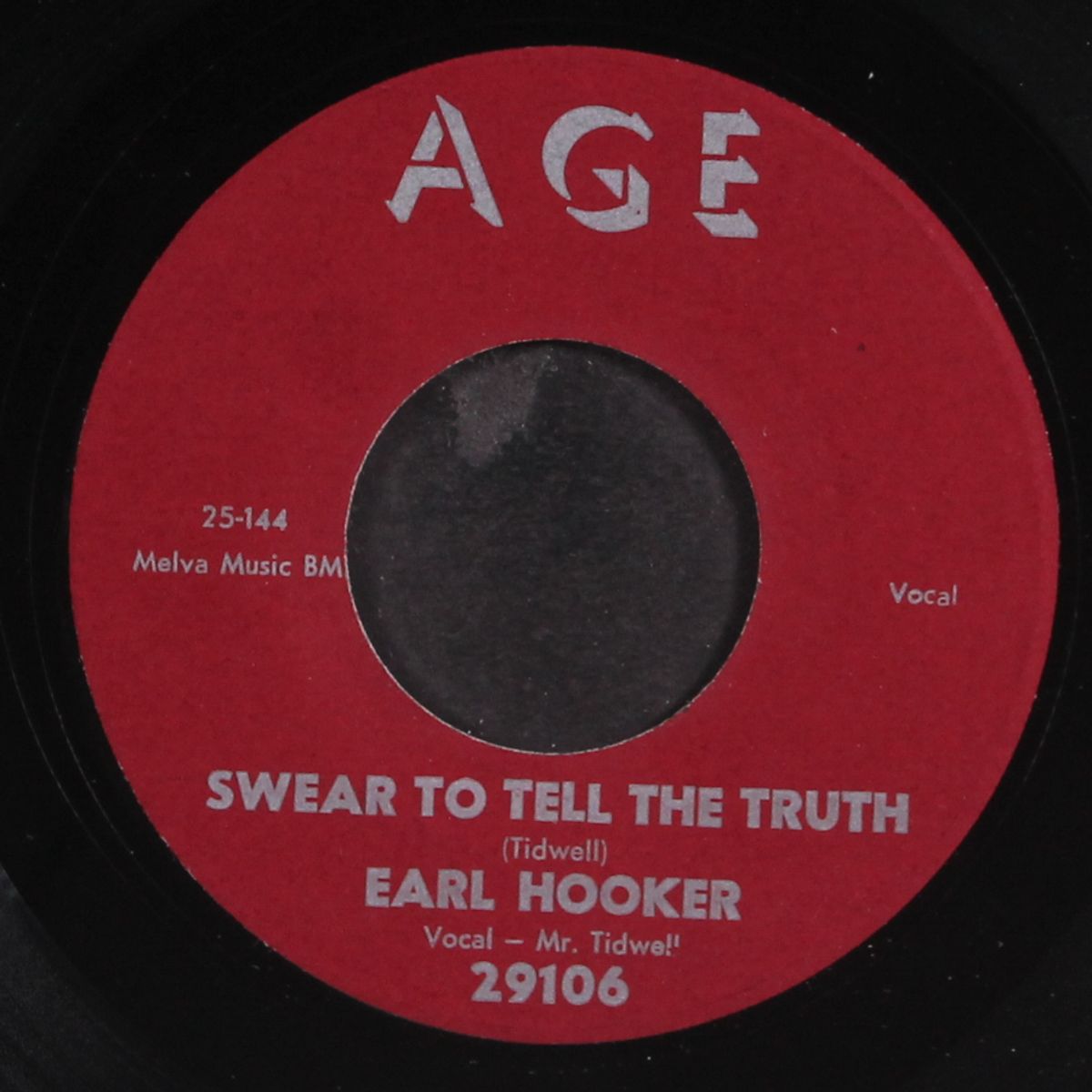 blue guitar / swaer to tell the truth by EARL HOOKER