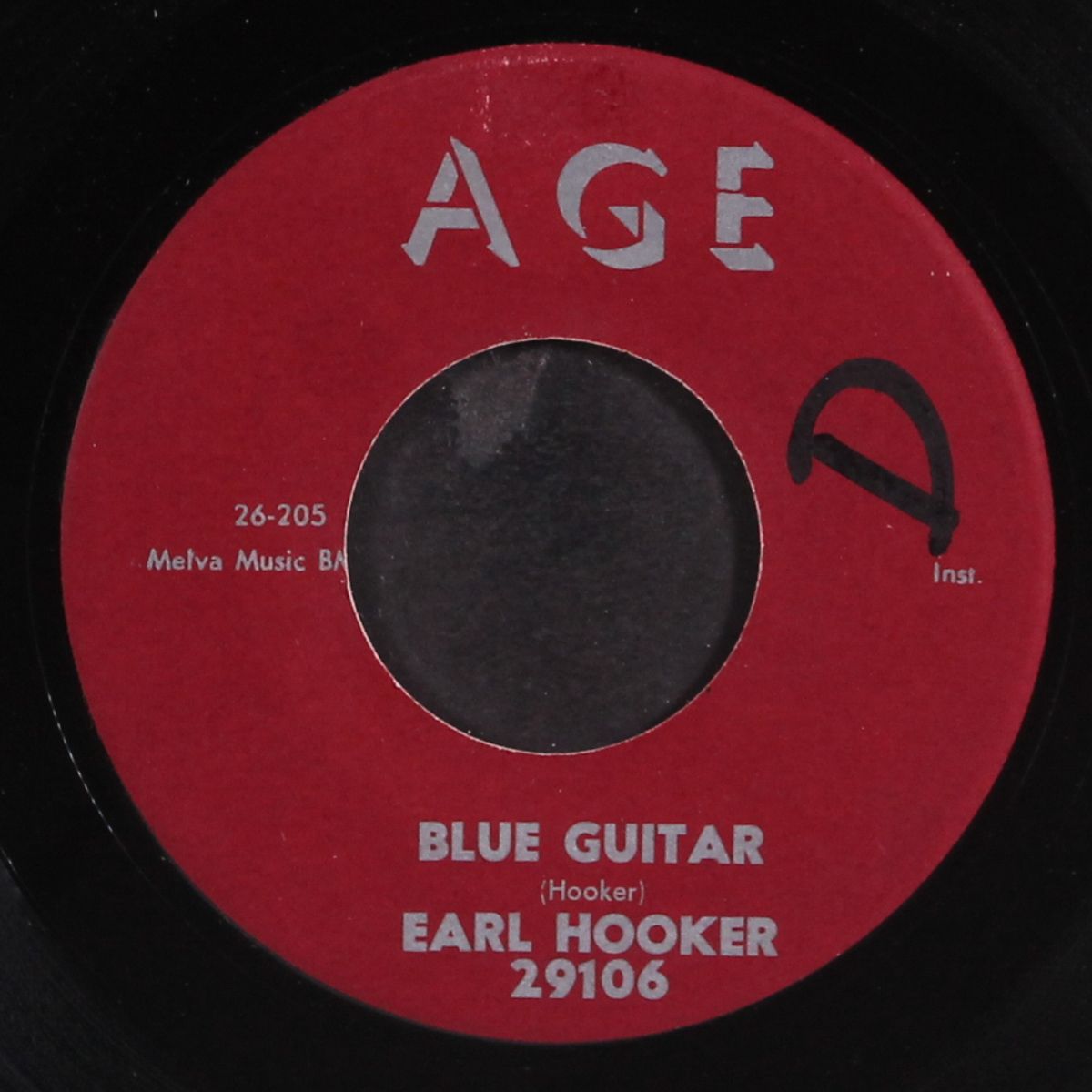 blue guitar / swaer to tell the truth by EARL HOOKER
