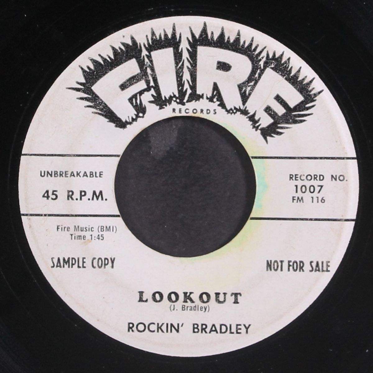 lookout / i have news for you by ROCKIN' BRADLEY
