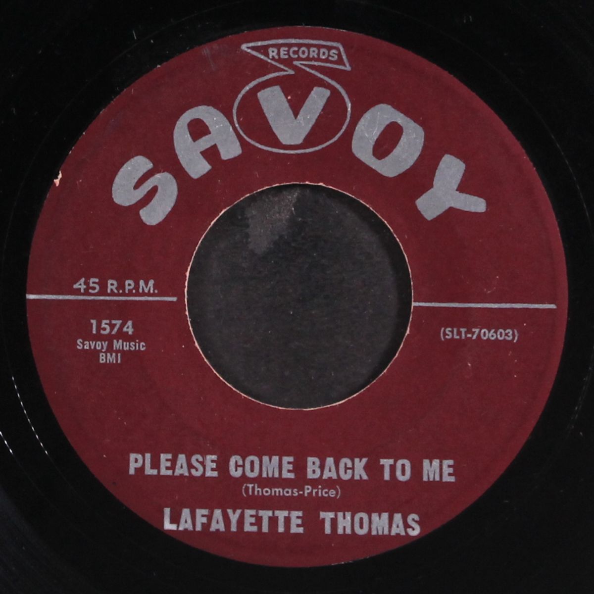please come back to me / lafayette's a'comin' by LAFAYETTE THOMAS