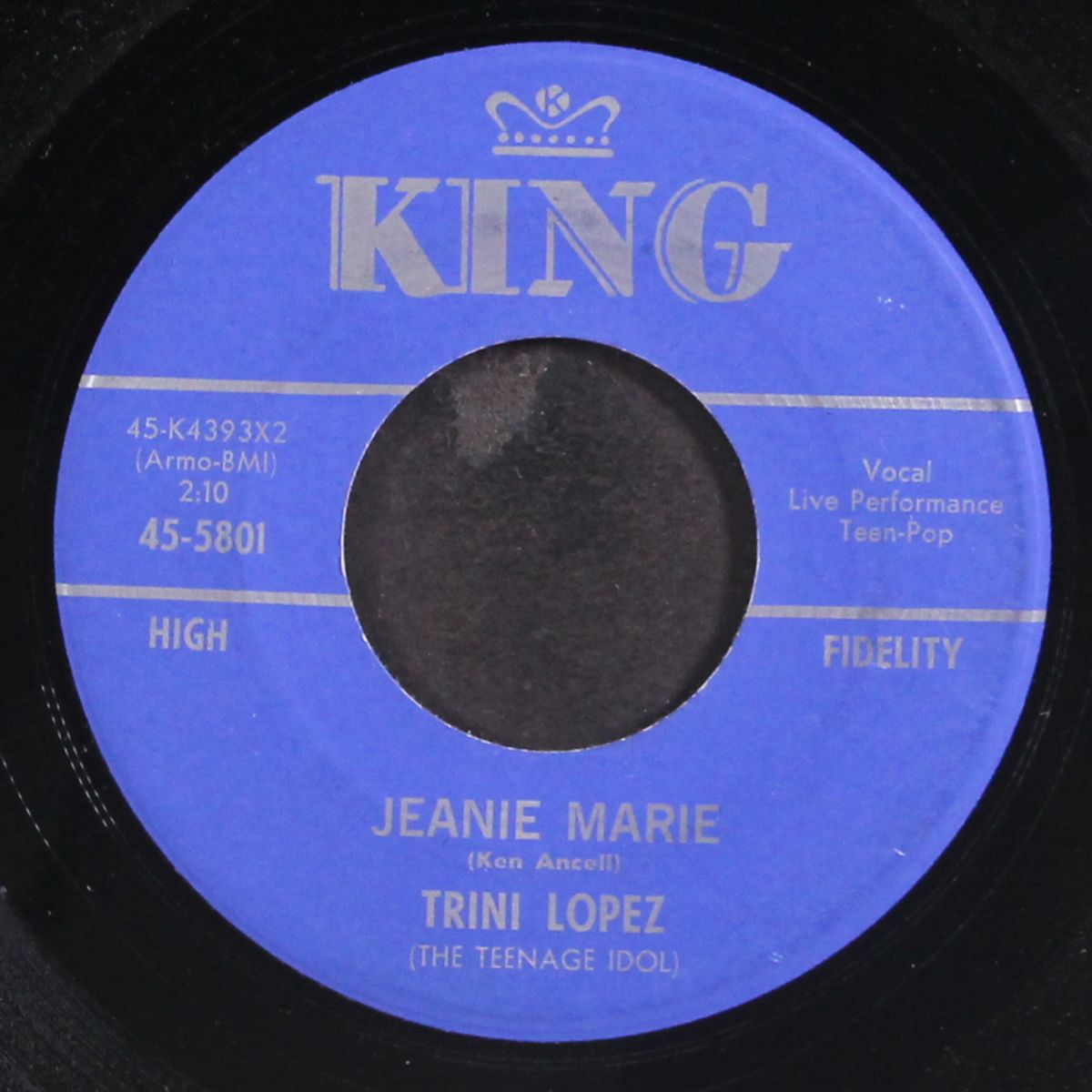 love me tonight / jeanie marie by TRINI LOPEZ
