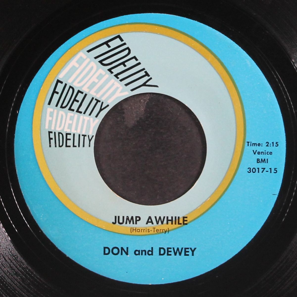 jump awhile / h.b. boogie by DON & DEWEY / H.B. BARNUM