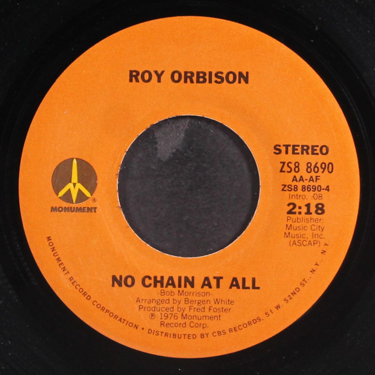 belinda / no chain at all by ROY ORBISON