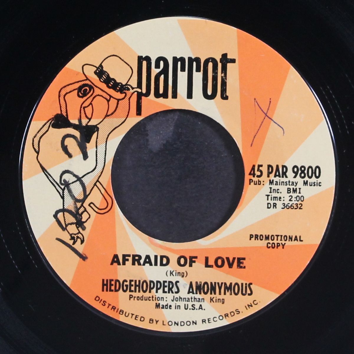 it's good news week / afraid of love by HEDGEHOPPERS ANONYMOUS