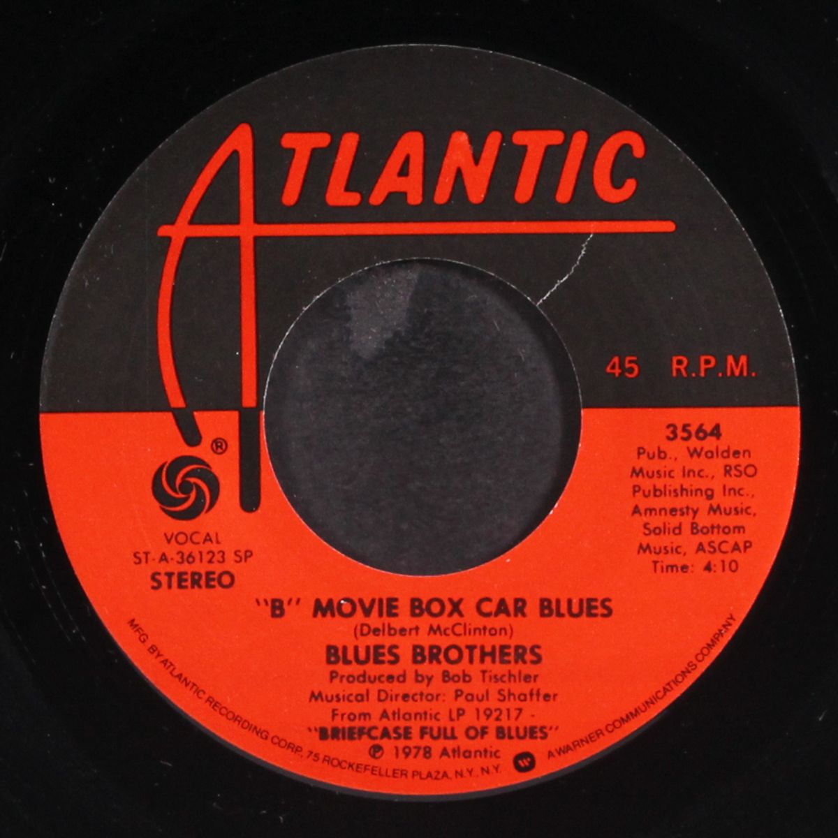 rubber biscuit / b movie box car blues by BLUES BROTHERS