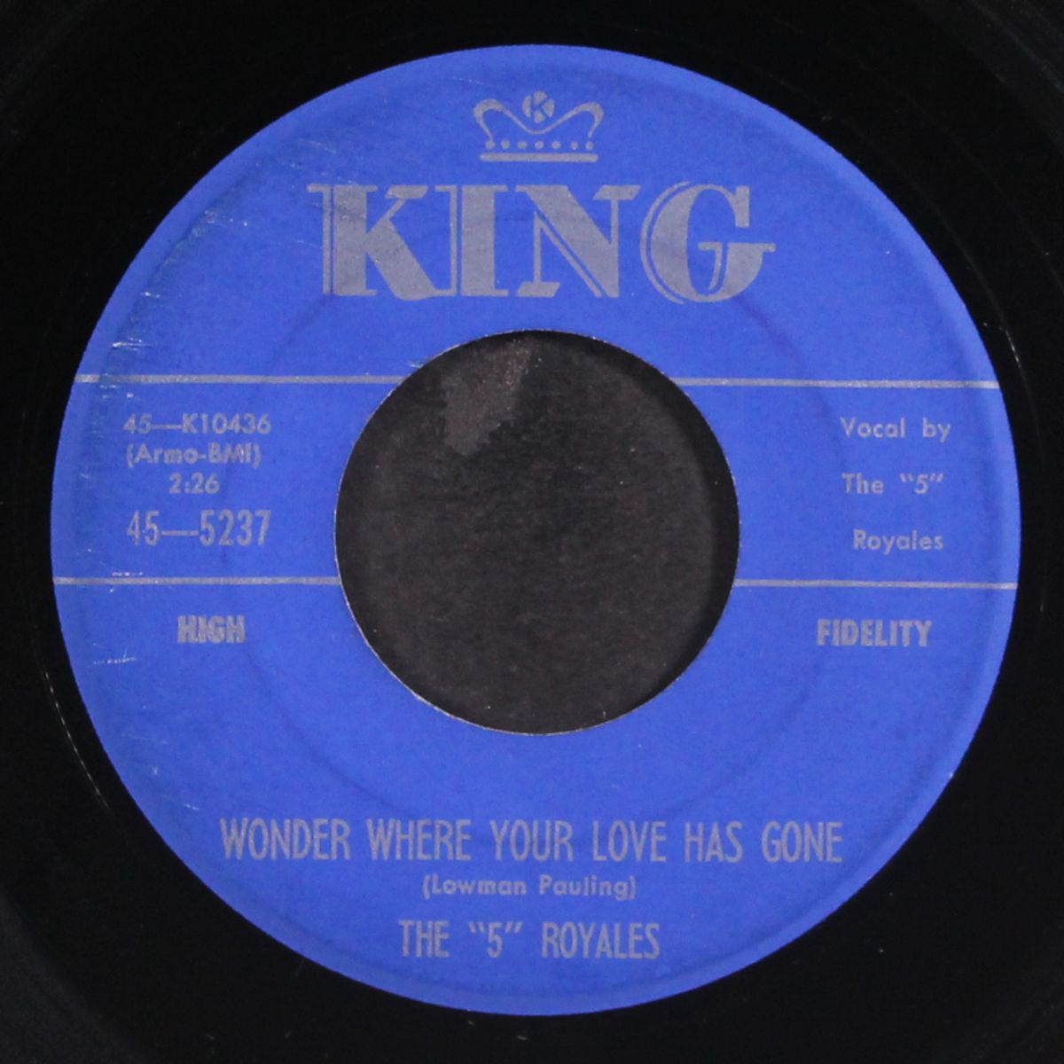 tell me you care / wonder where your love has gone by FIVE ROYALES