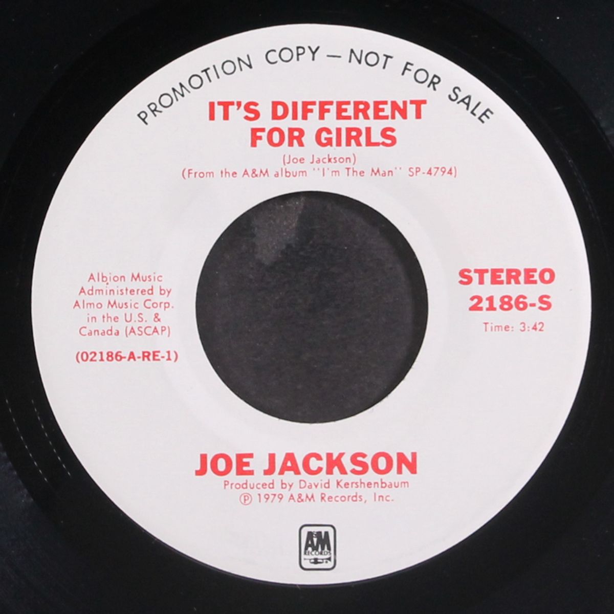 it's different for girls / mono by JOE JACKSON