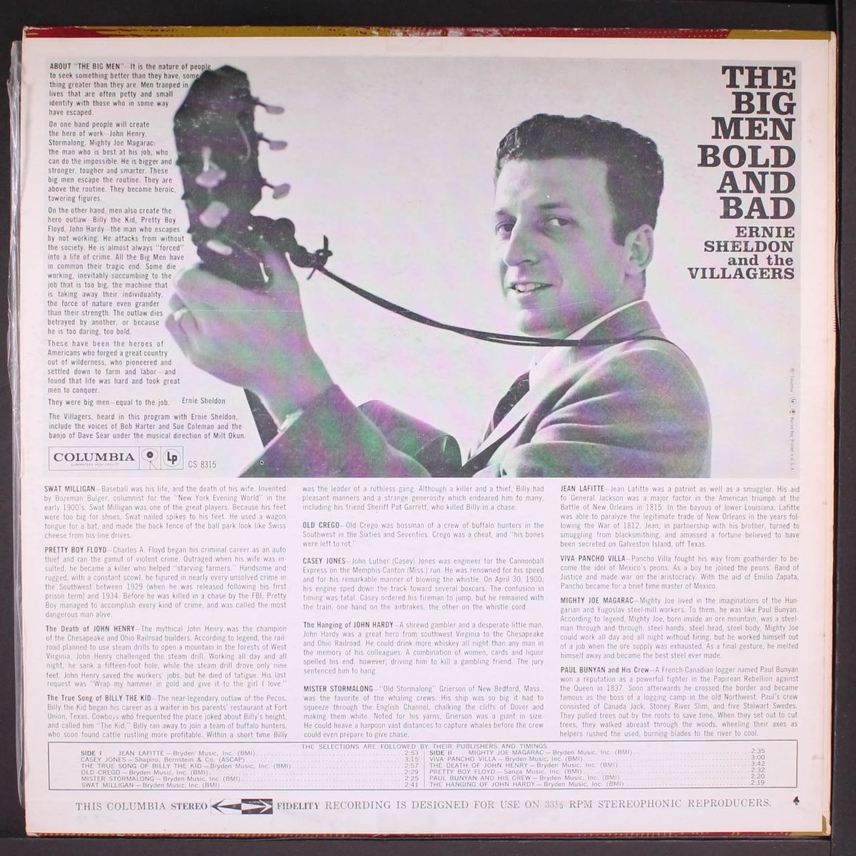 the big men, bold & bad by ERNIE SHELDON