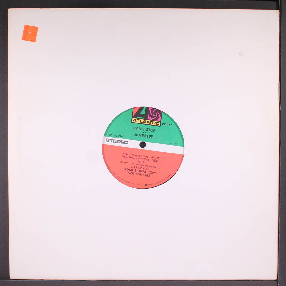 can't stop / same by ALVIN LEE