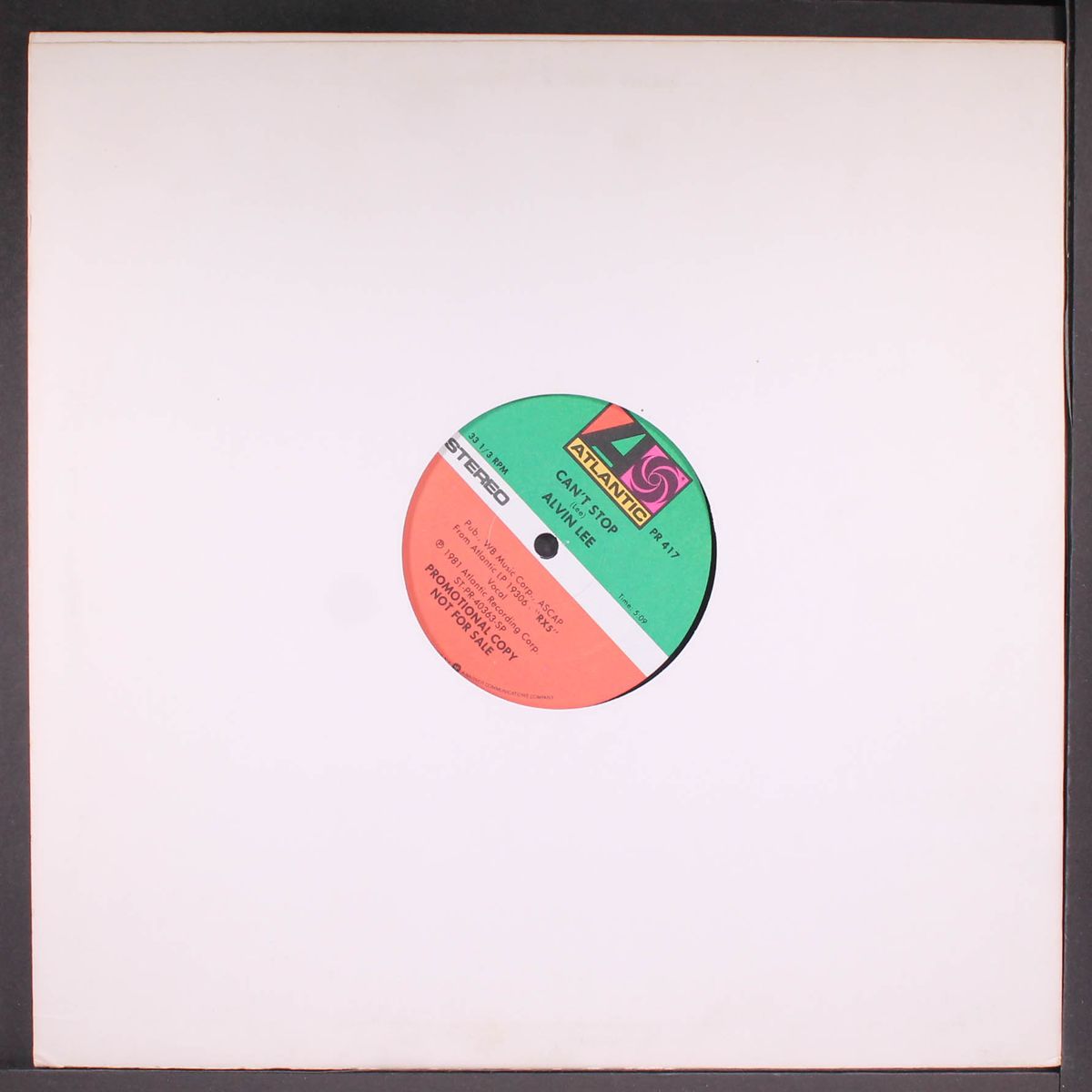 can't stop / same by ALVIN LEE
