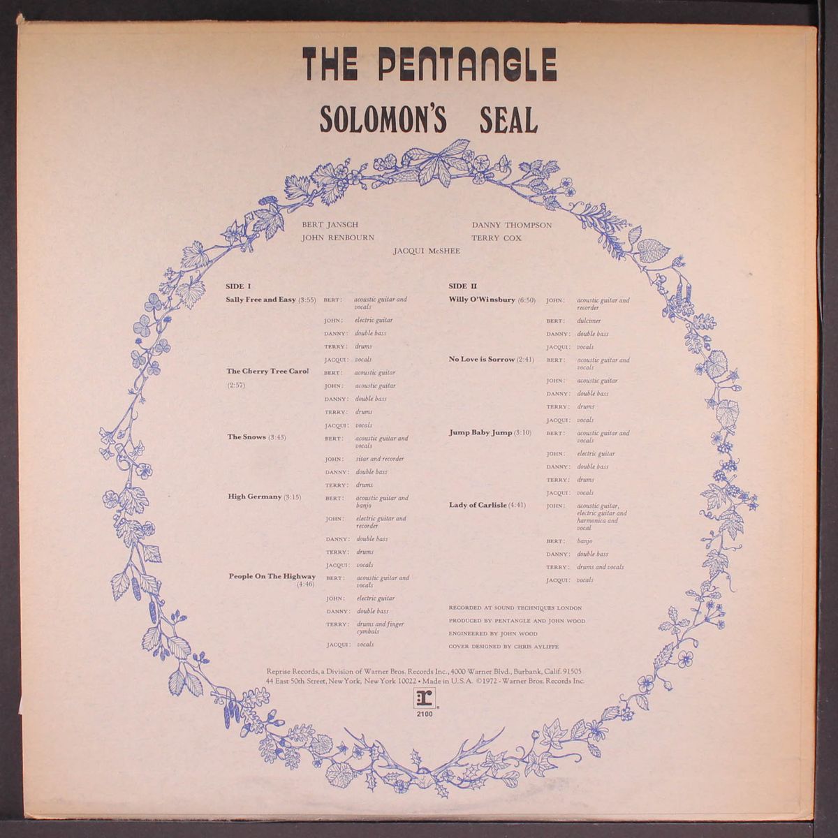 solomon's seal by PENTANGLE