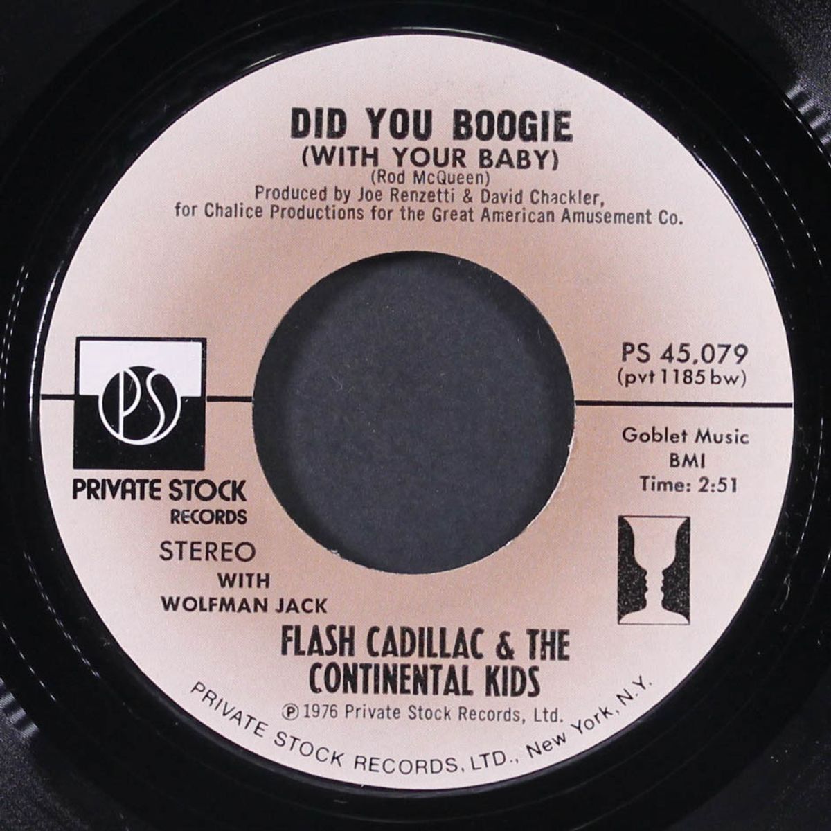 did you boogie / maybe it's all in my mind by FLASH CADILLAC & CONTINENTAL KIDS