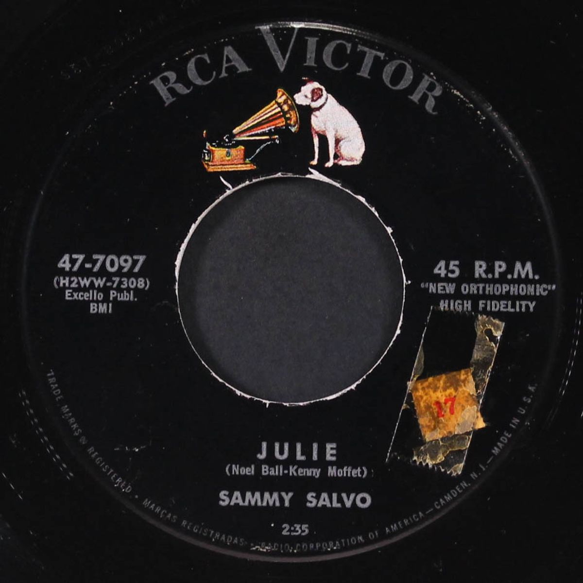 say yeah / julie by SAMMY SALVO