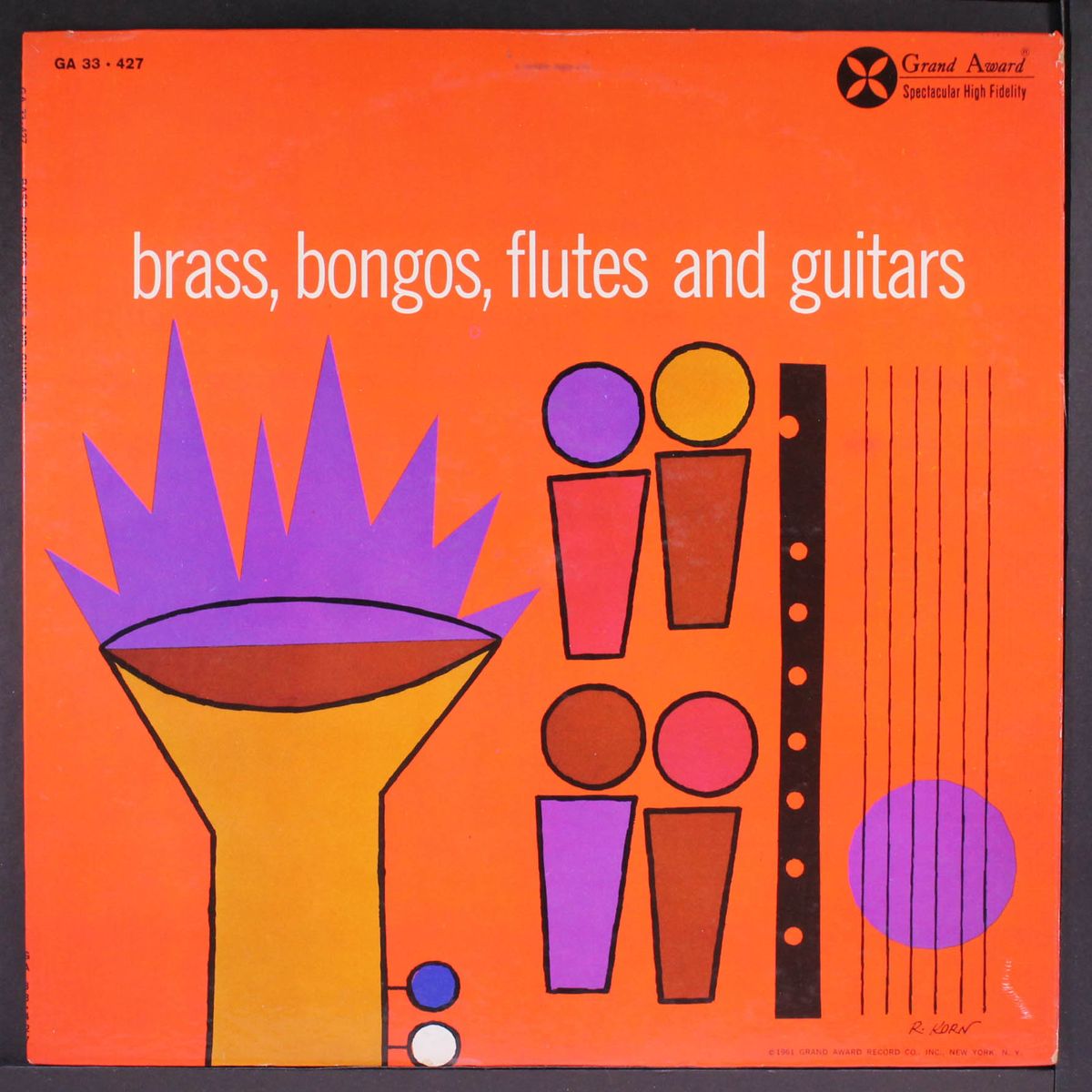 brass, bongos, flutes, and guitars by GRAND AWARD ALL STARS