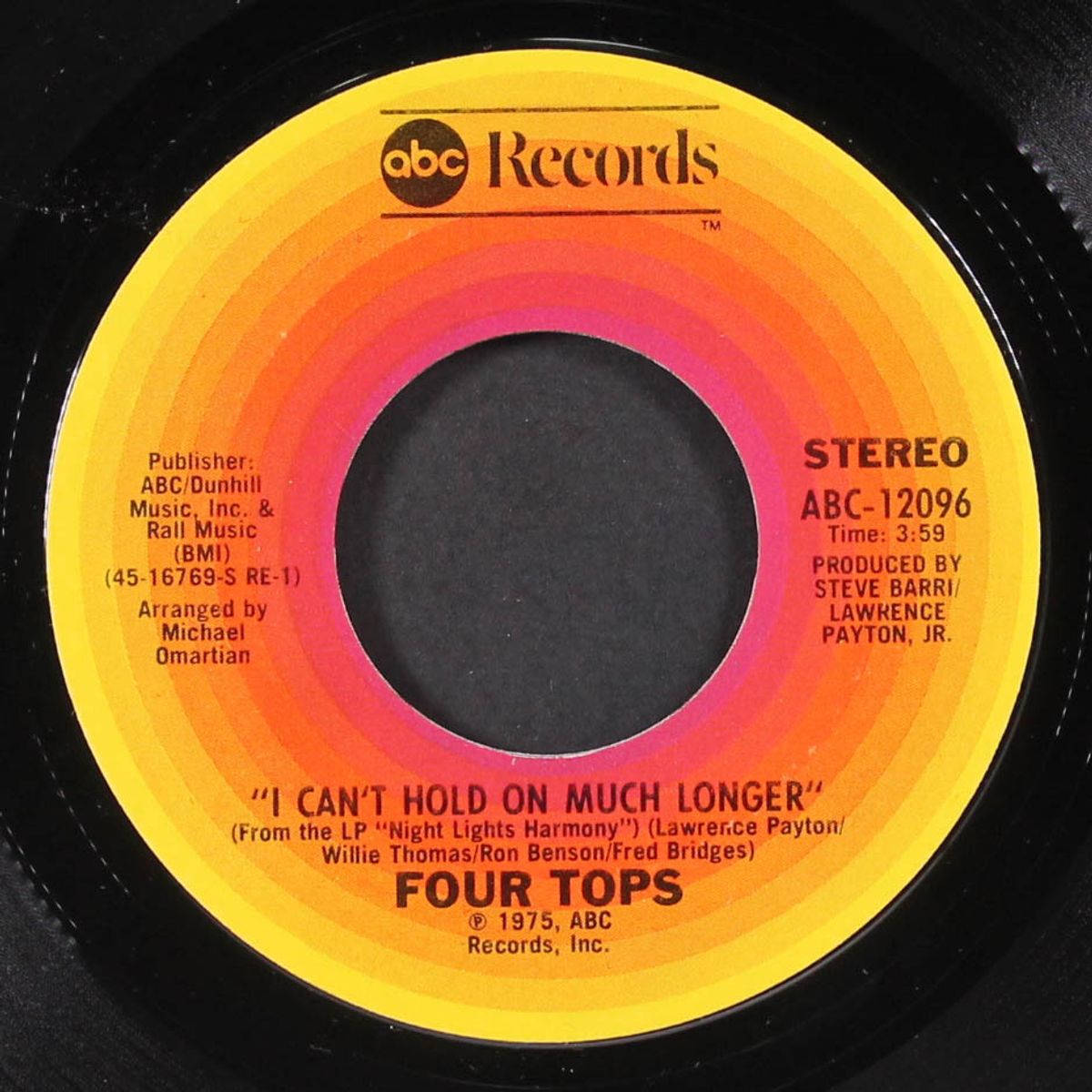 seven lonely nights / i cant hold on much longer by FLOATERS
