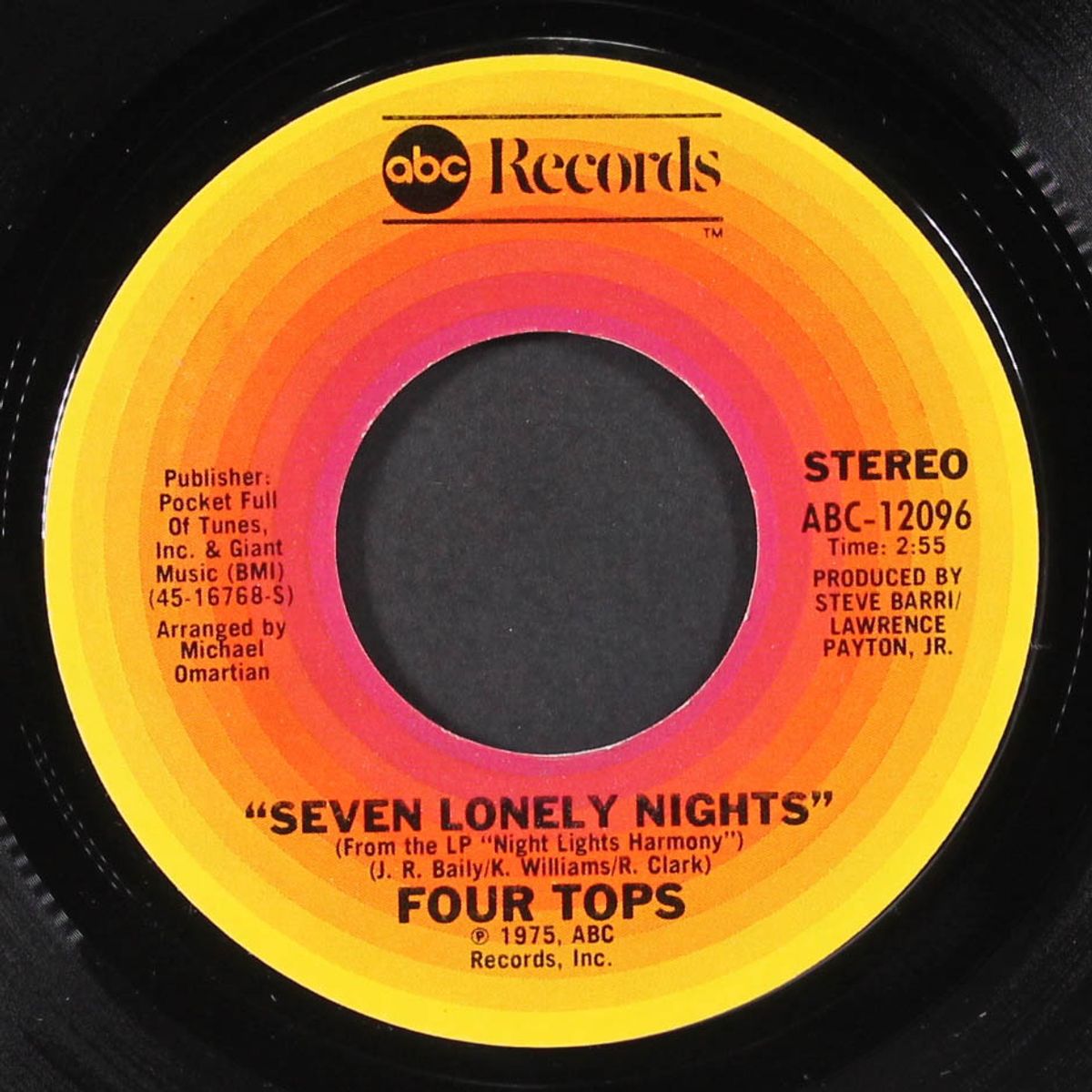seven lonely nights / i cant hold on much longer by FLOATERS