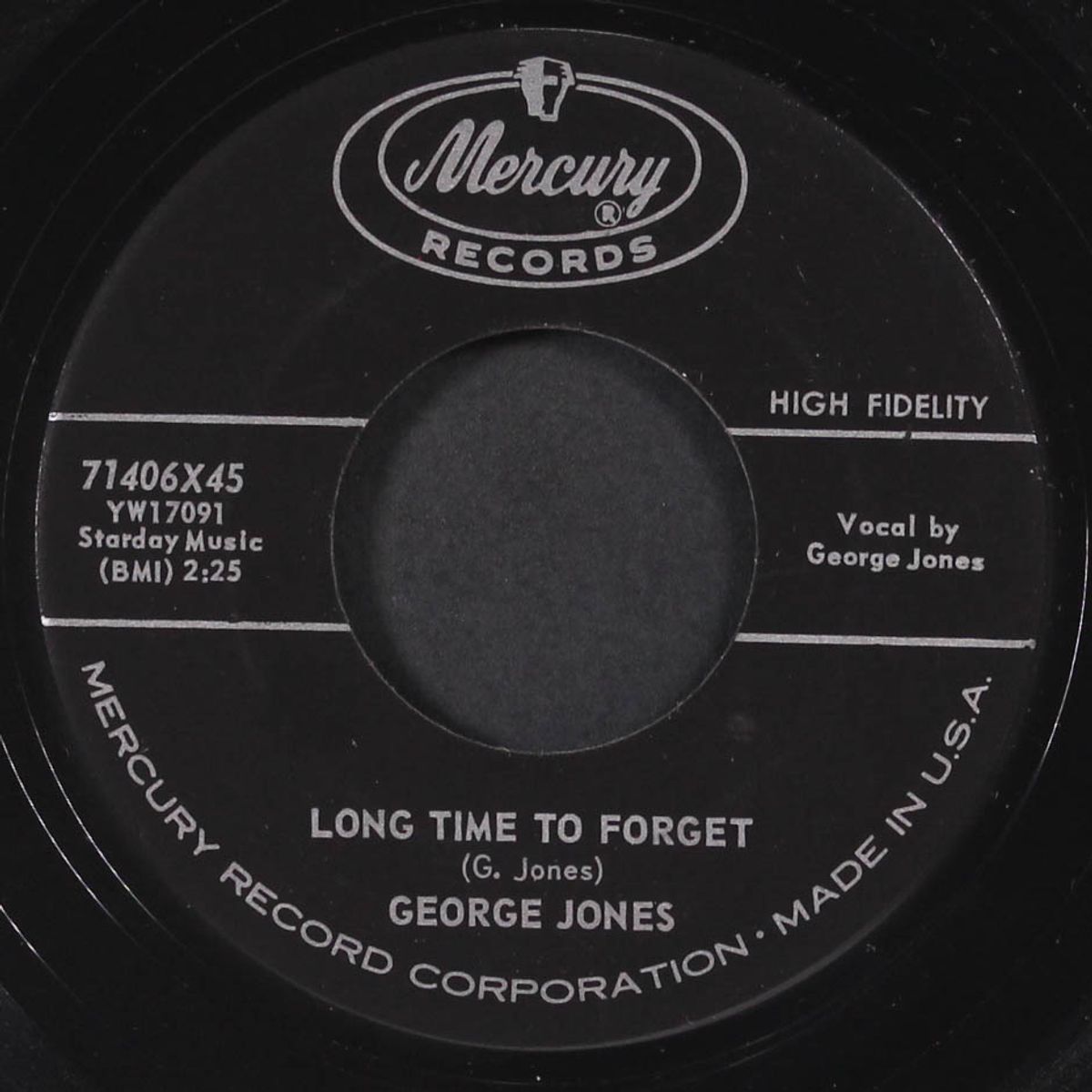 white lightning / long time to forget by GEORGE JONES