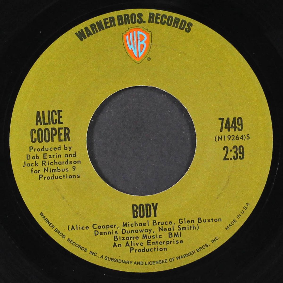 eighteen / body by ALICE COOPER