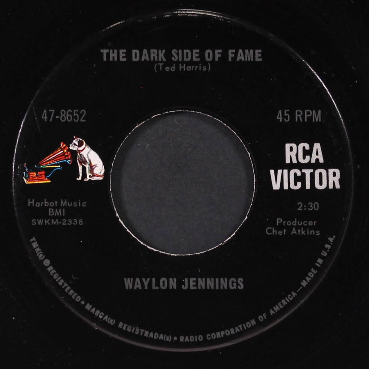 stop the world / the dark side of fame by WAYLON JENNINGS