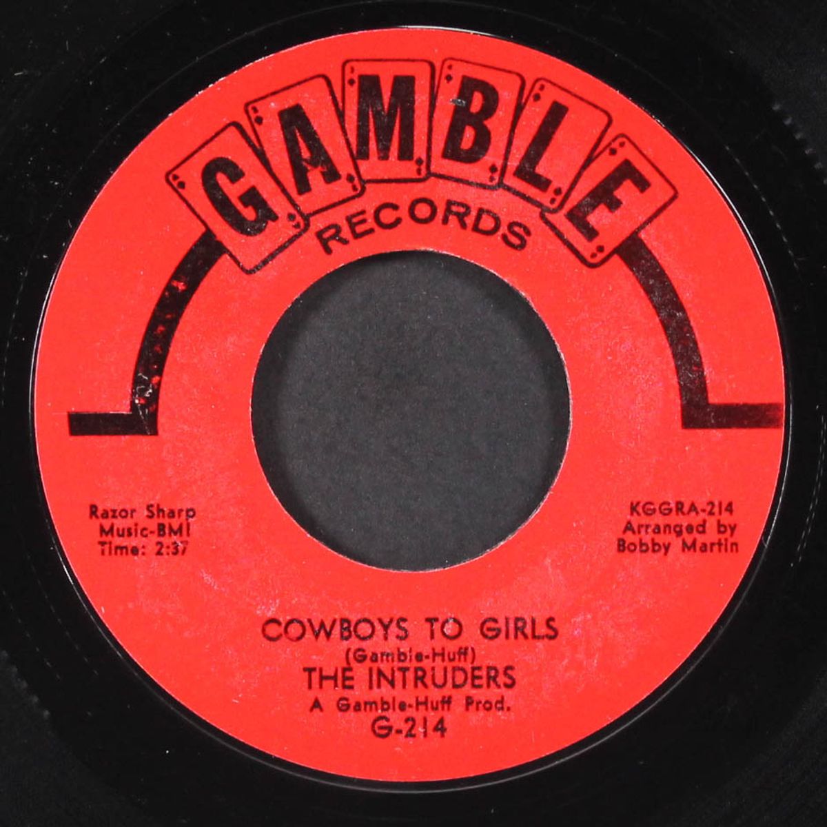 cowboys to girls / turn the hands of time by INTRUDERS