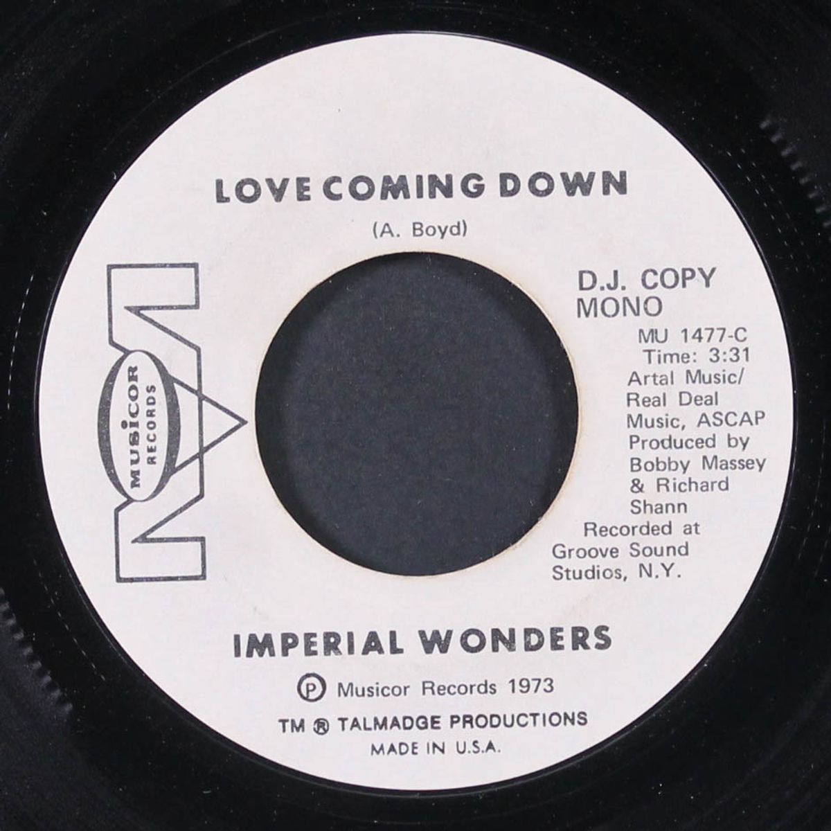 love coming down / mono by IMPERIAL WONDERS