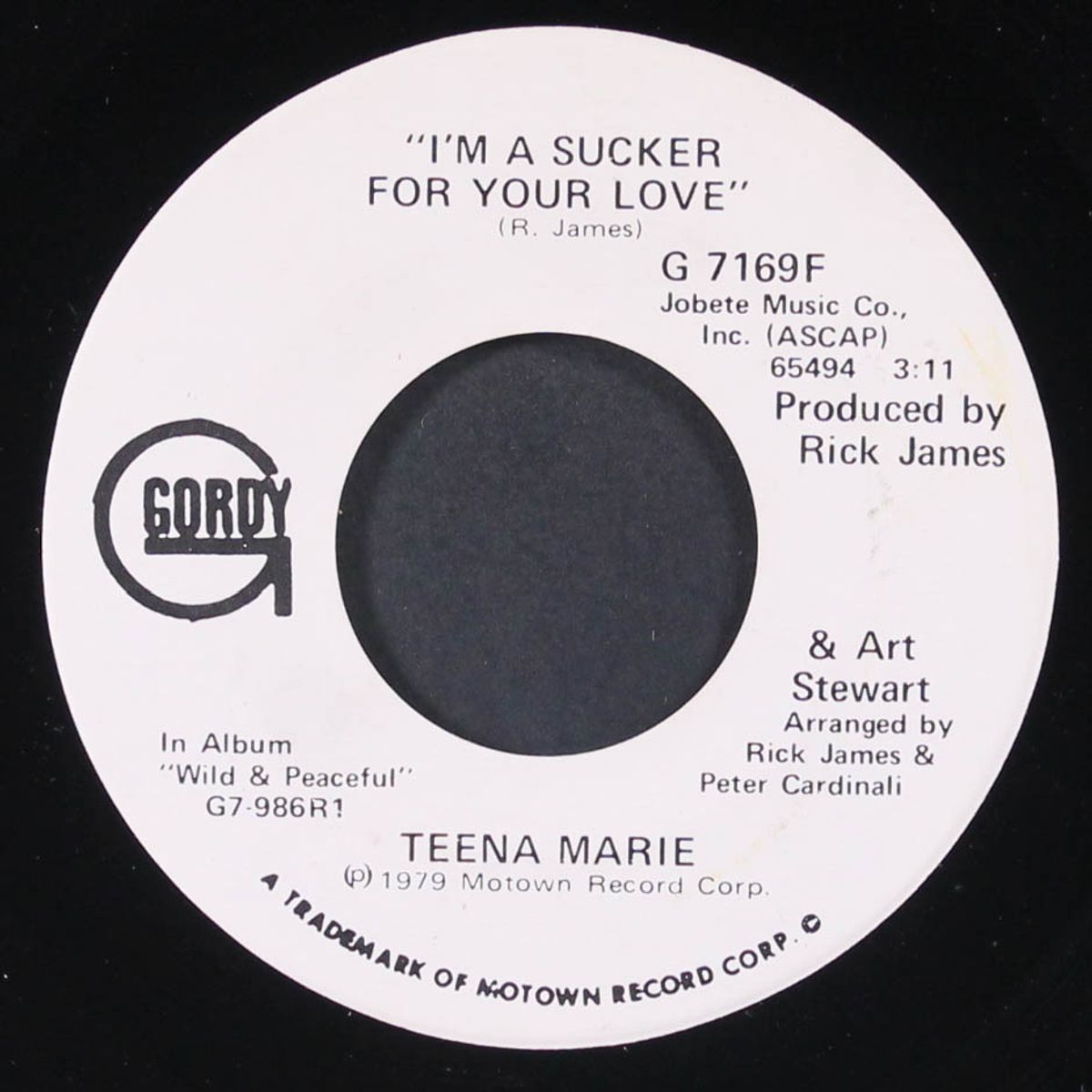i'm a sucker for your love / same by TEENA MARIE