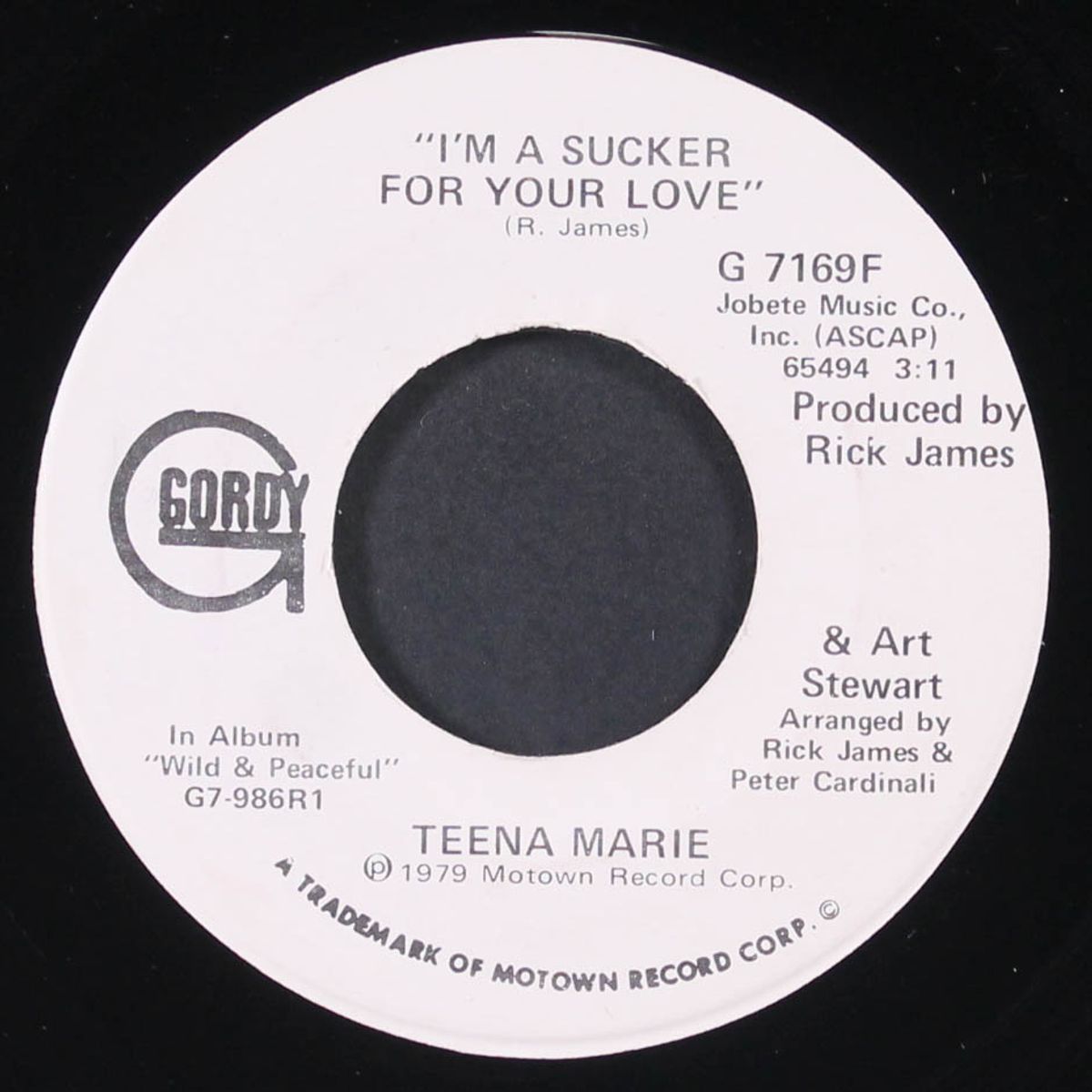 i'm a sucker for your love / same by TEENA MARIE