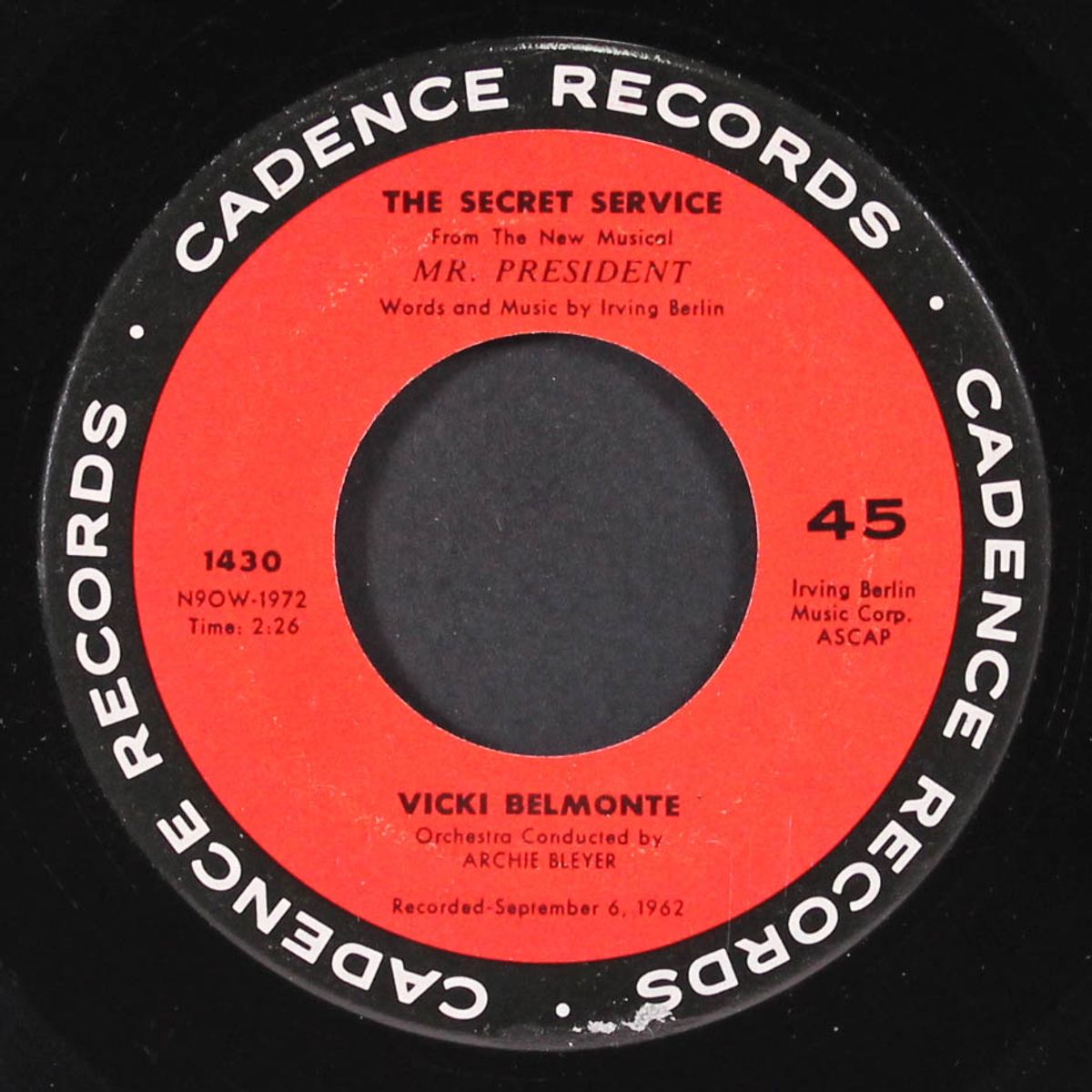 the secret service / i'm gonna get him by VICKI BELMONTE