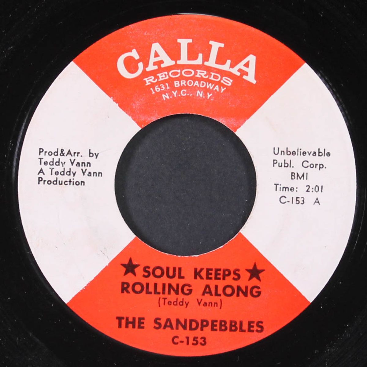 soul keeps rolling along / let it be me by SANDPEBBLES