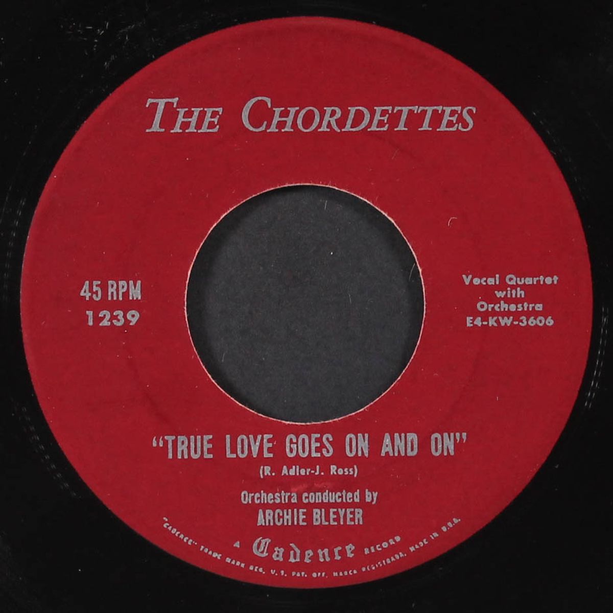 true love goes on by CHORDETTES