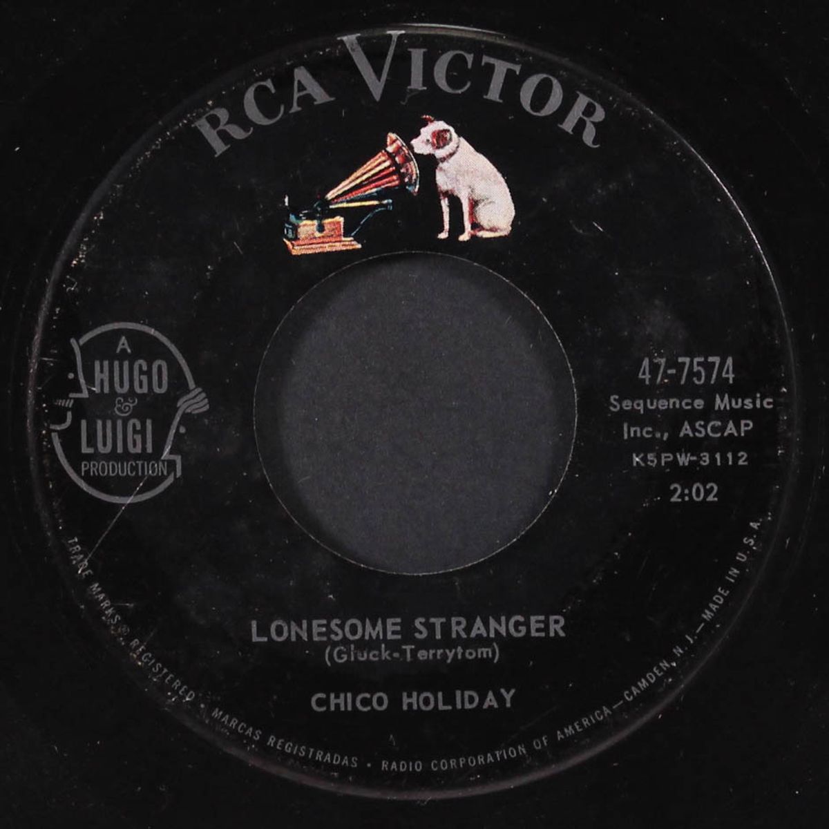 please don't touch / lonesome stranger by CHICO HOLIDAY
