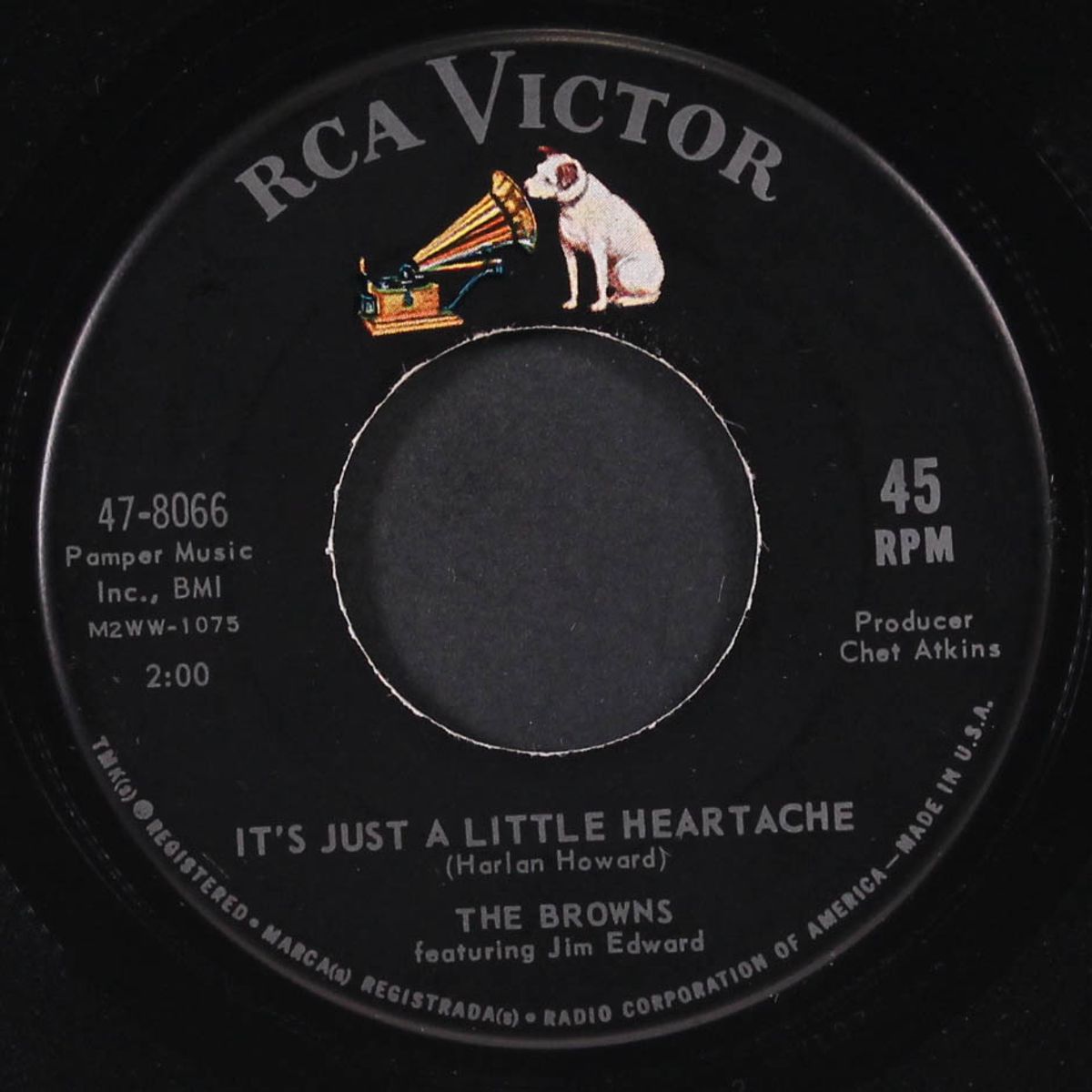 it's just a little heartache / the old master painter by BROWNS