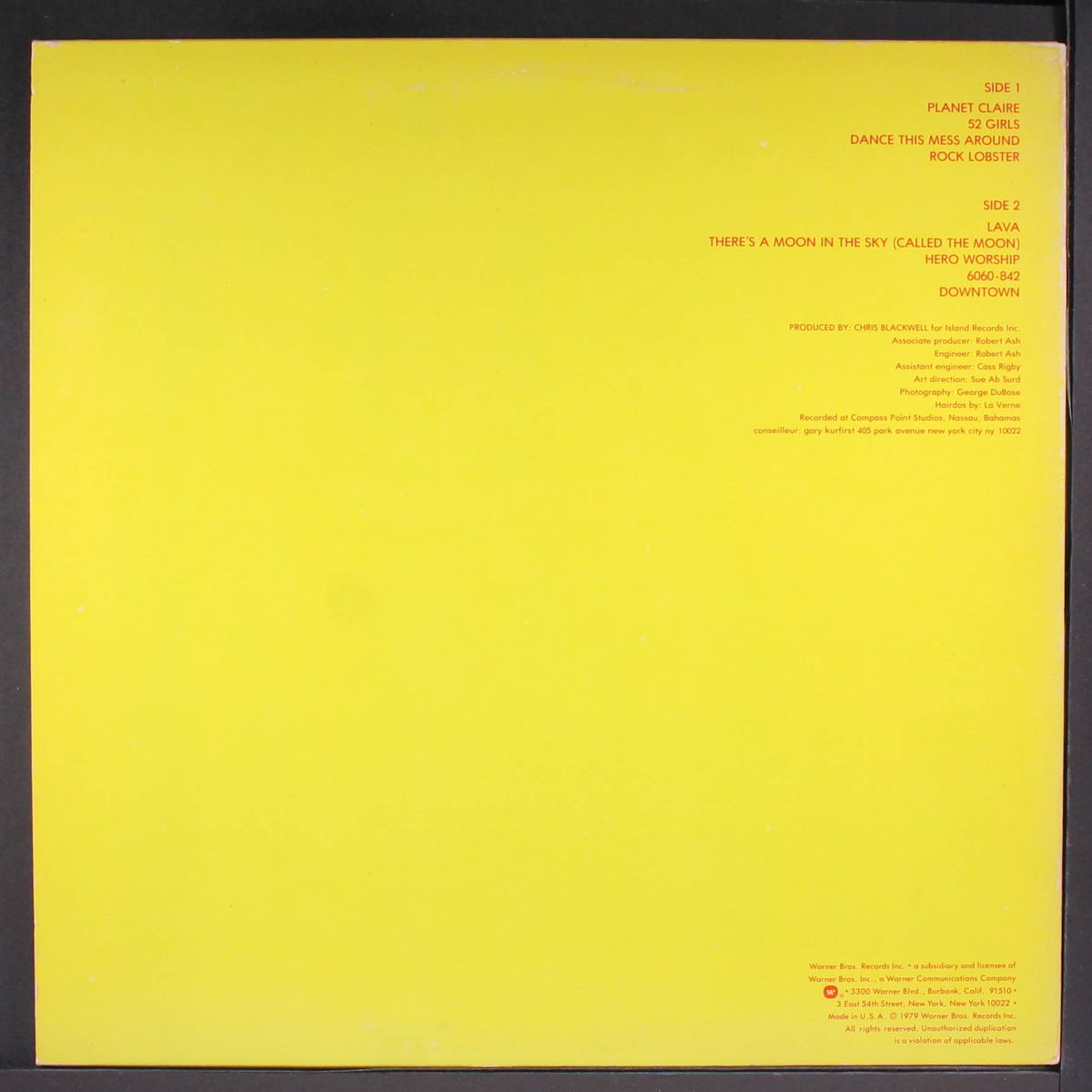 the b-52's by B-52'S
