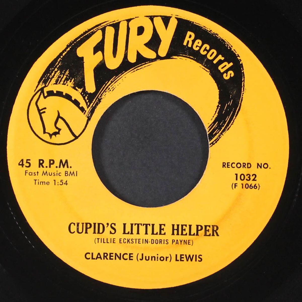 half a heart / cupid's little helper by CLARENCE (JUNIOR) LEWIS