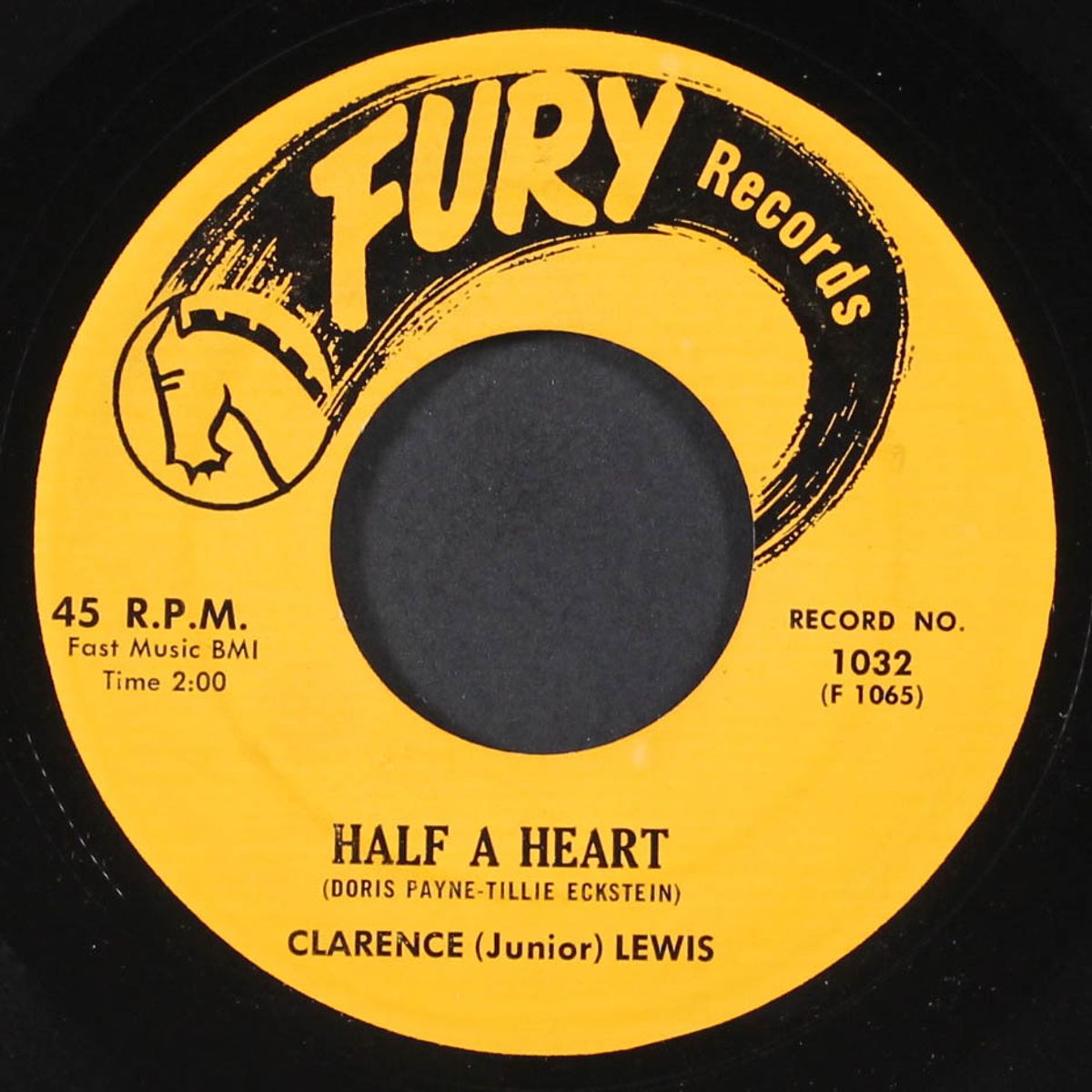 half a heart / cupid's little helper by CLARENCE (JUNIOR) LEWIS