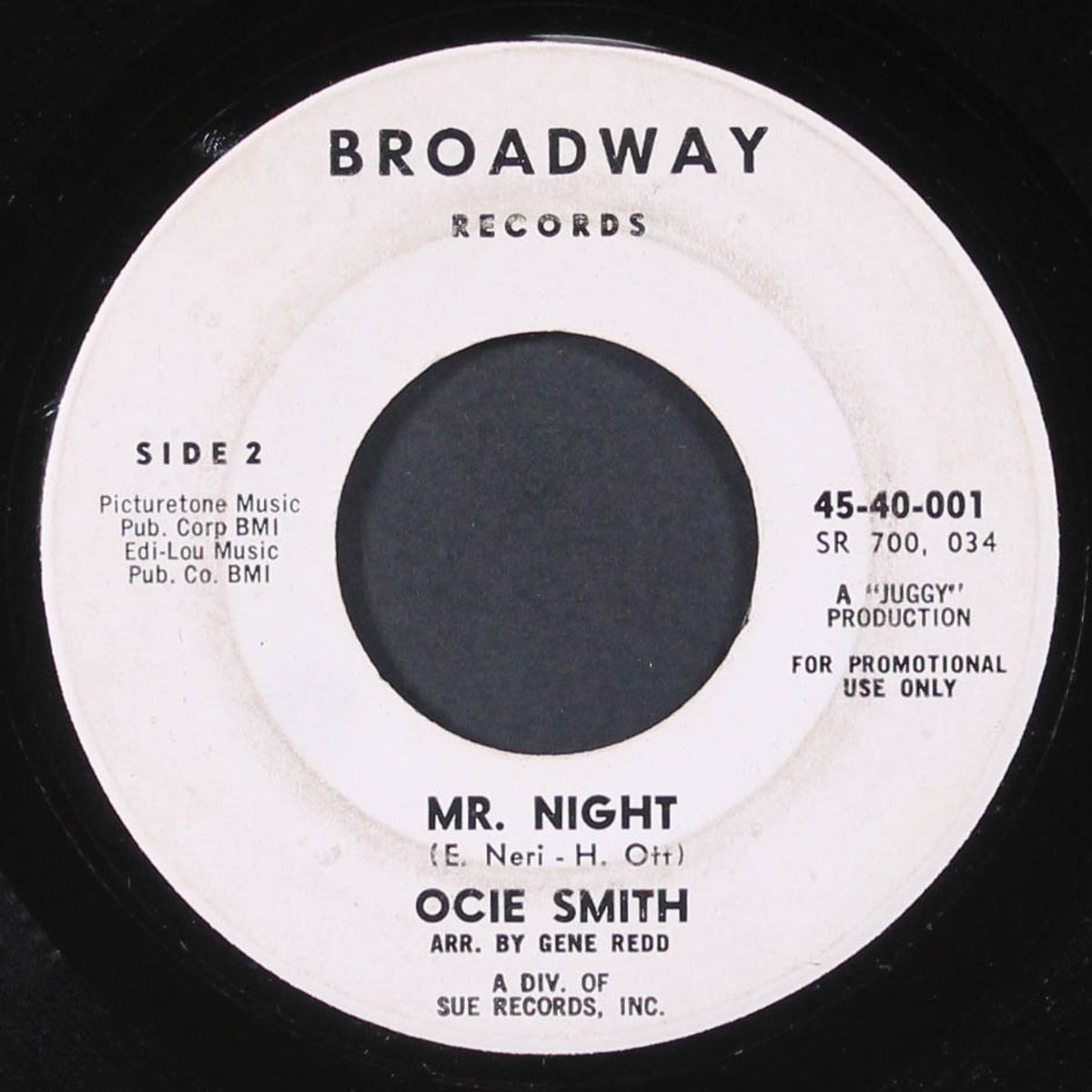everybody but me / mr. night by OCIE SMITH