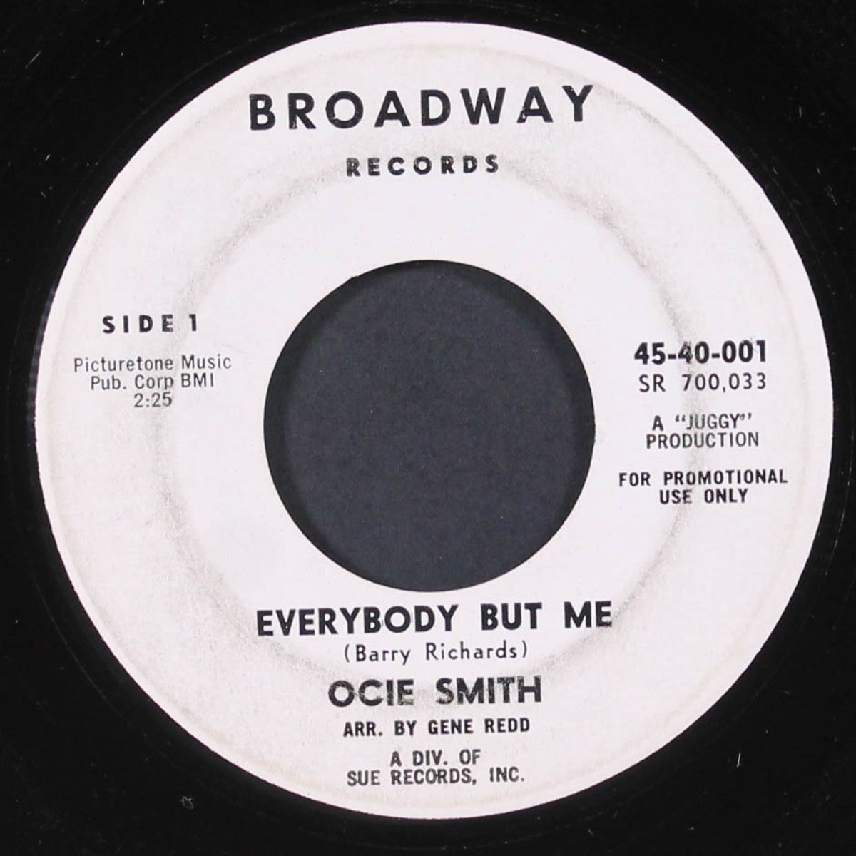 everybody but me / mr. night by OCIE SMITH