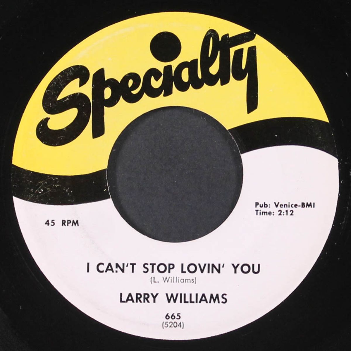 steal a little kiss / i can't stop lovin' you by LARRY WILLIAMS