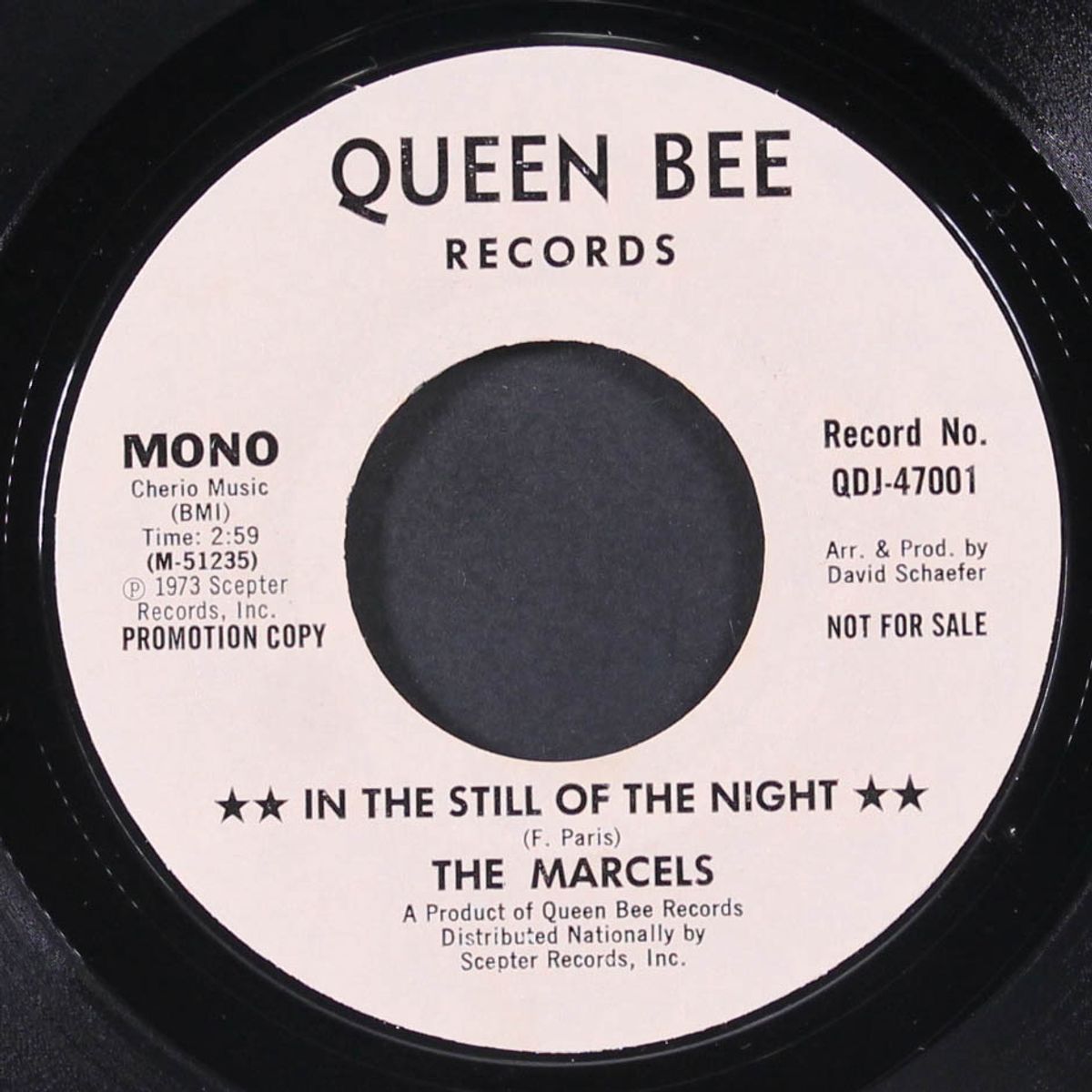 in the still of the night / high on a hill by MARCELS