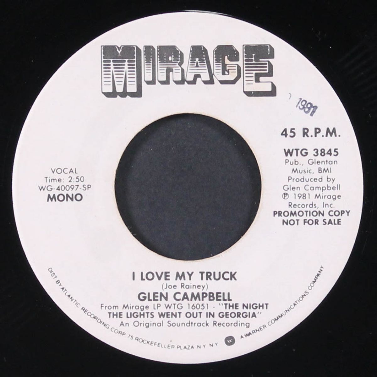 i love my truck / mono by GLEN CAMPBELL