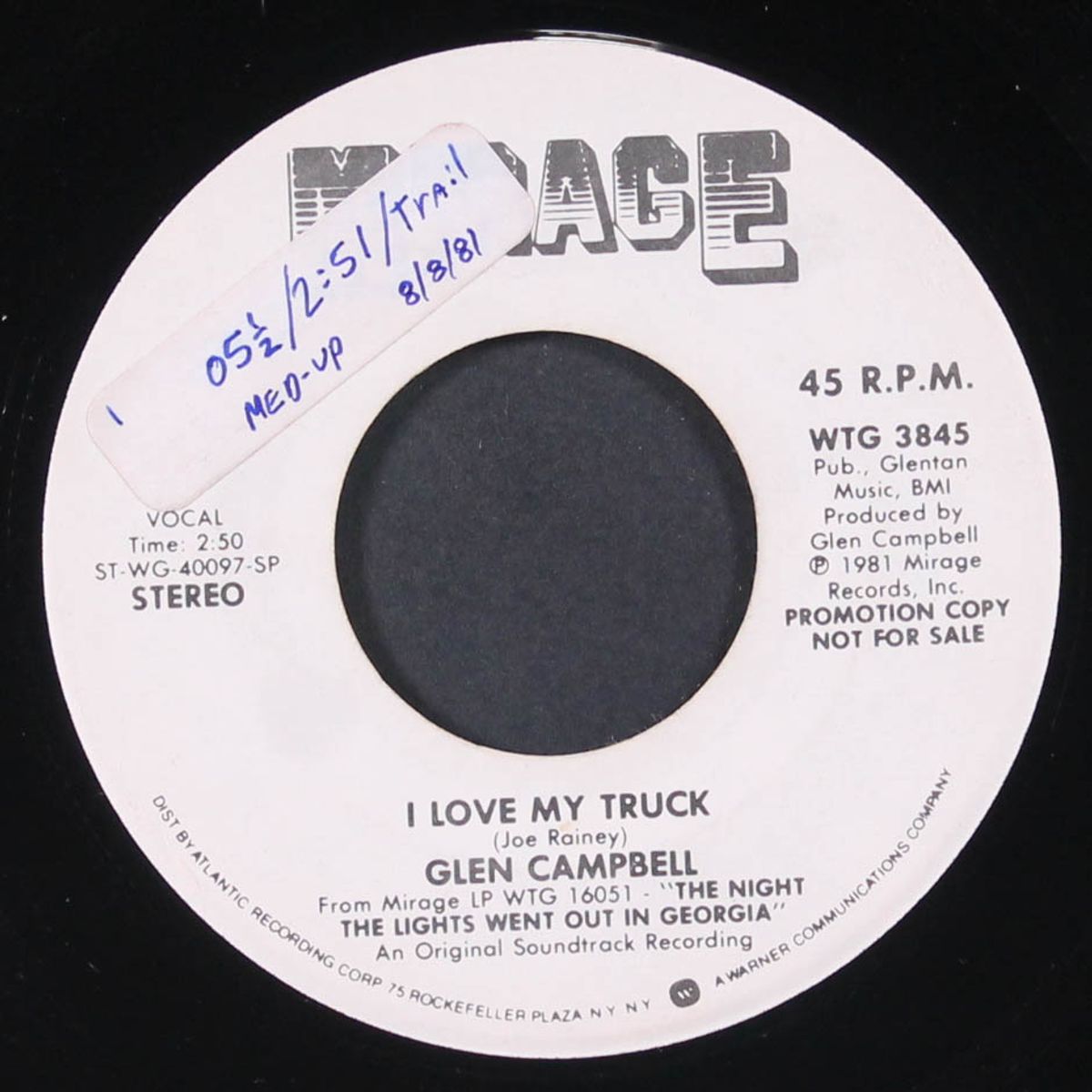 i love my truck / mono by GLEN CAMPBELL
